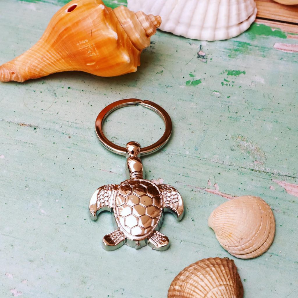 Stainless Steel Large Turtle Charm