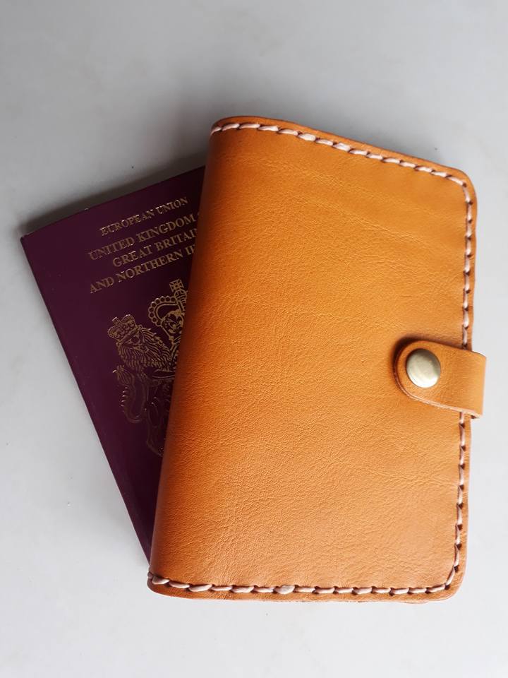 Leather Passport Holder