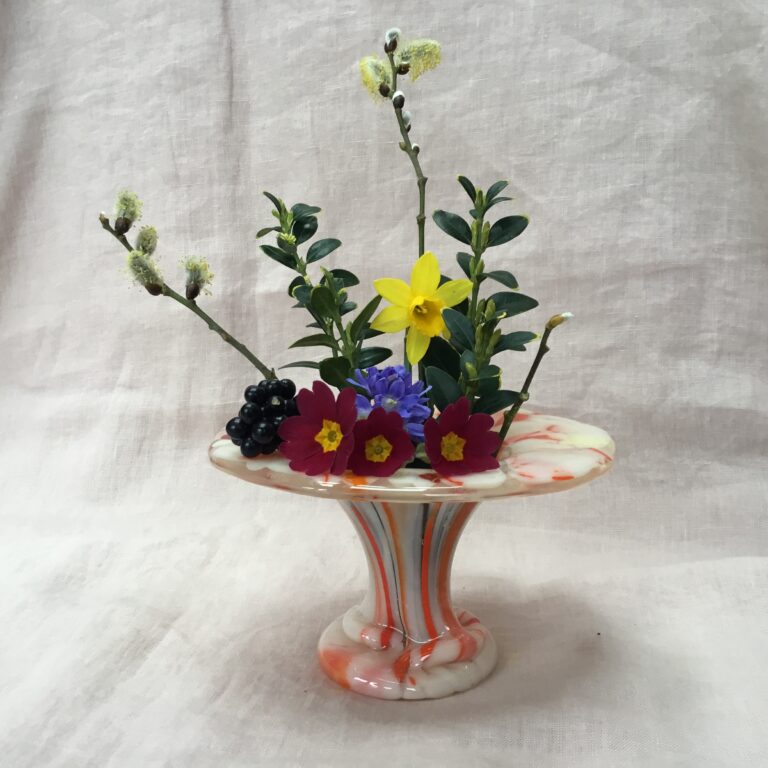 Peach Posy Vase