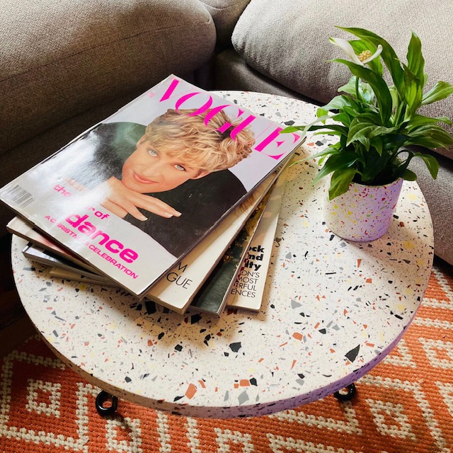 Handmade Terrazzo Coffee Table