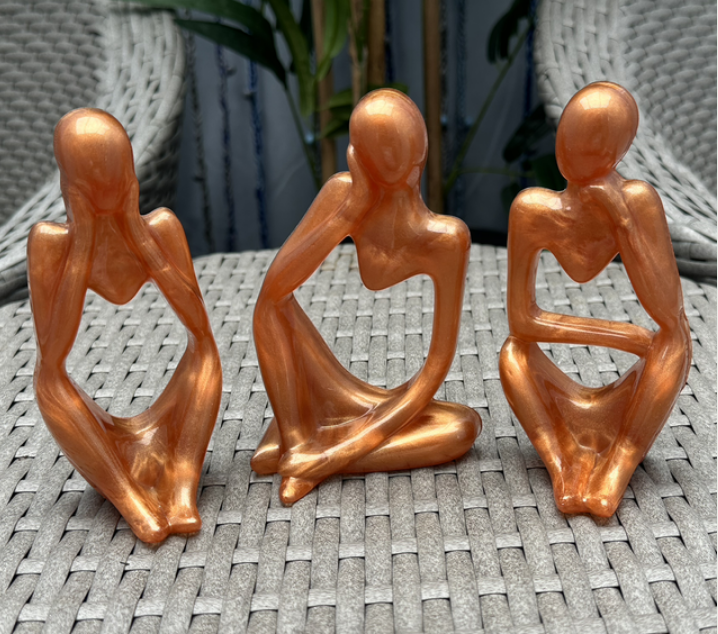 Thinker Figurines Set