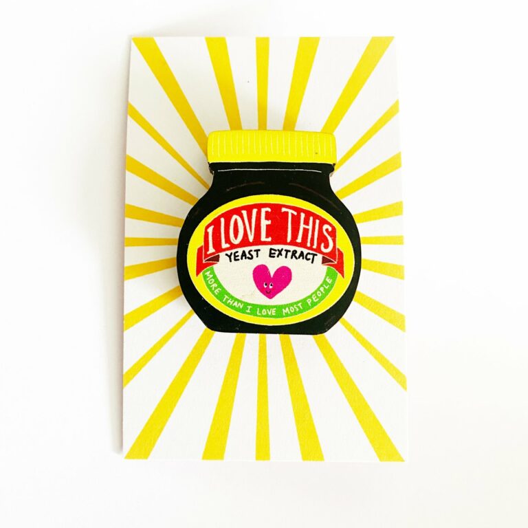 Yeast Extract Appreciation Pin